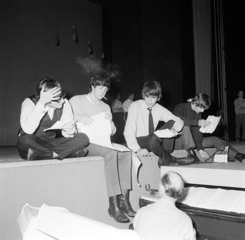 The Beatles in May 1968.