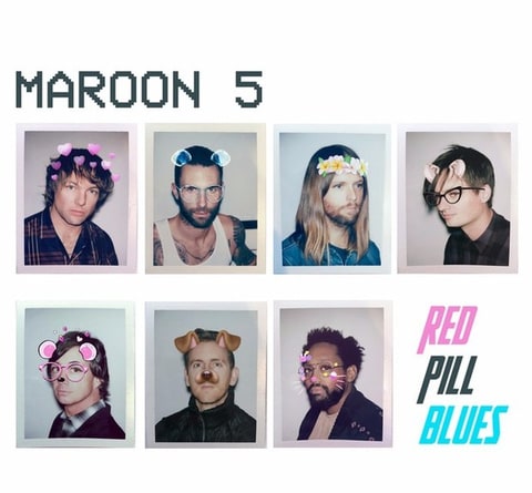 Image result for maroon 5 red blue pills