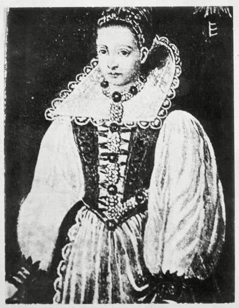 Countess Elizabeth Bathory Slovak Murderess and Sadist Descended From A Noble Family in Hungary 1560 - 1614