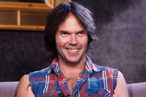 Neil Young in Philadelphia, Pennsylvania.