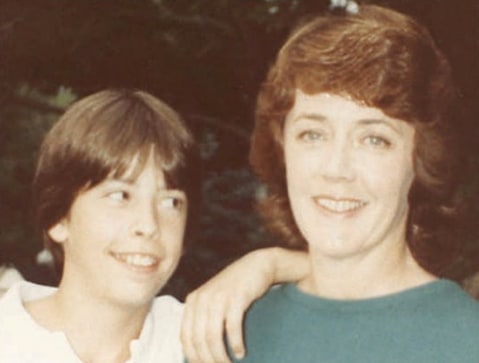 Dave Grohl with Mother age 13