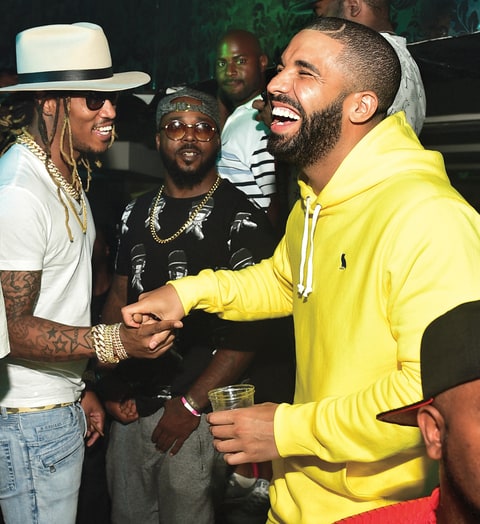 Drake Future partying drinking collaborate What a time to be alive