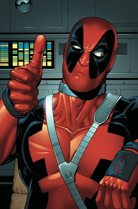 Dead Pool Comic Art