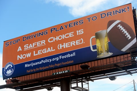 pro-marijuana billboard