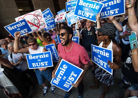 Bernie Sanders, DNC
