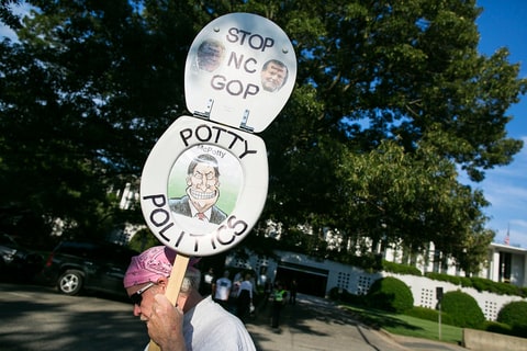 Protestors