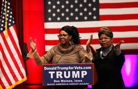 Diamond and Silk, Trump, Outspoken, Supporters, Donald Trump