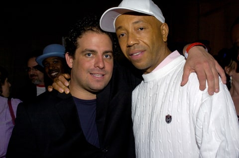 Brett Ratner and Russell Simmons at the Declare Yourself