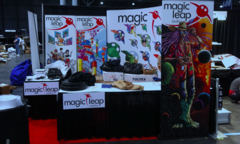 The Magic Leap booth at NYCC 2012