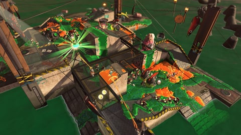 The new Salmon Run mode in 'Splatoon 2' is a four-player co-op mode. Think of it as