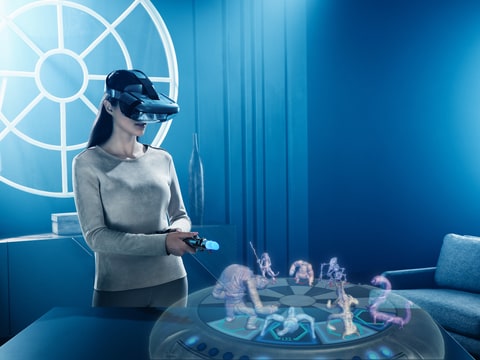 Concept art for Star Wars: Jedi Training