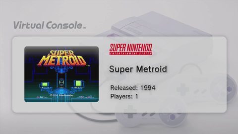 Virtual Console Super Metroid