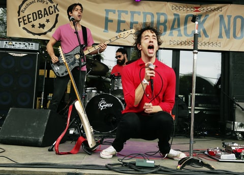 Albert Hammond Jr. performs at Rachael Ray's Feedback Party at Stubb's in Austin, Texas on March 17th, 2018.