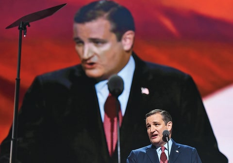 Ted Cruz was booed off the stage for refusing to endorse Trump.