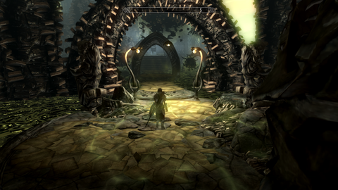 Skyrim: Special Edition - Apocrypha is another dimension made of books and tentacles (naturally)