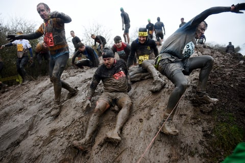 tough guy mud race england mr. mouse
