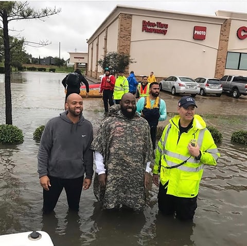trae the truth houston rescue mission hurricane harvey