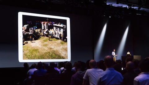 Wingnut shows off an AR game at WWDC 2017