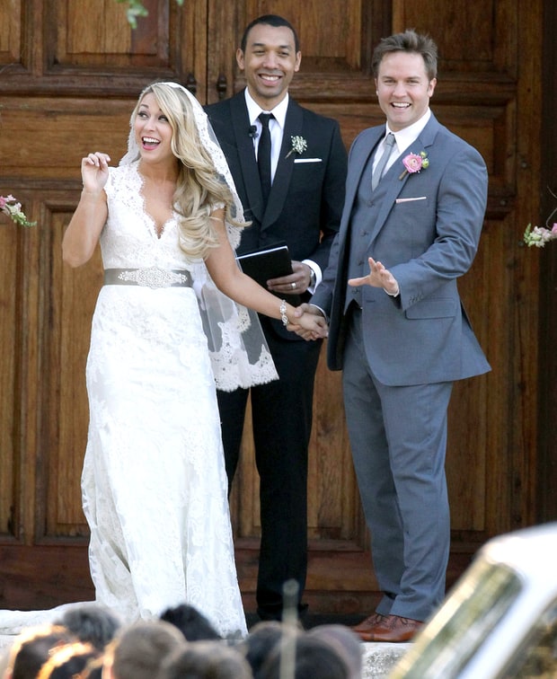 Life's Just Beginning Scott Porter and Kelsey Mayfield's Wedding Album Us Weekly