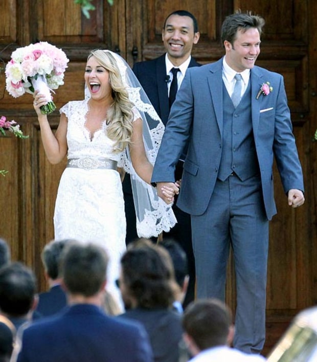 Scott Porter and Kelsey Mayfield Celebrity Weddings 2013 Us Weekly