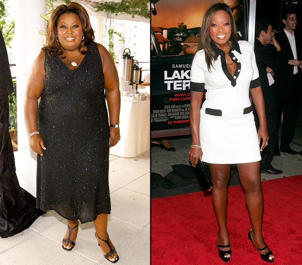 Star Jones 160 pounds Celebrities' Weight Loss and Transformations