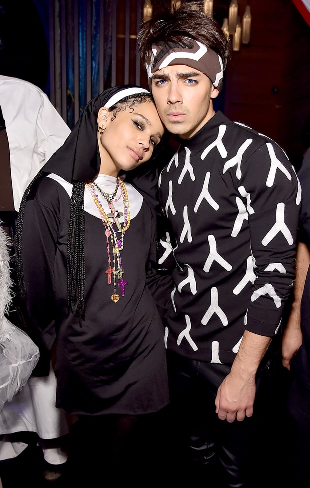 Joe Jonas and Zoe Kravitz Celebrity Halloween Costumes 2014! Us Weekly