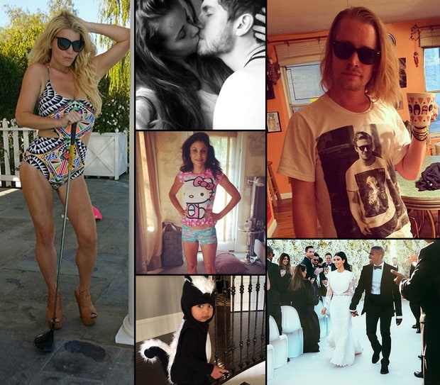 Stars on Social! The Celeb Instagram Posts of 2014 Celebrity