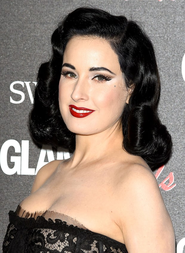 Dita von Teese Celeb Tips to Breaking in New Shoes Us