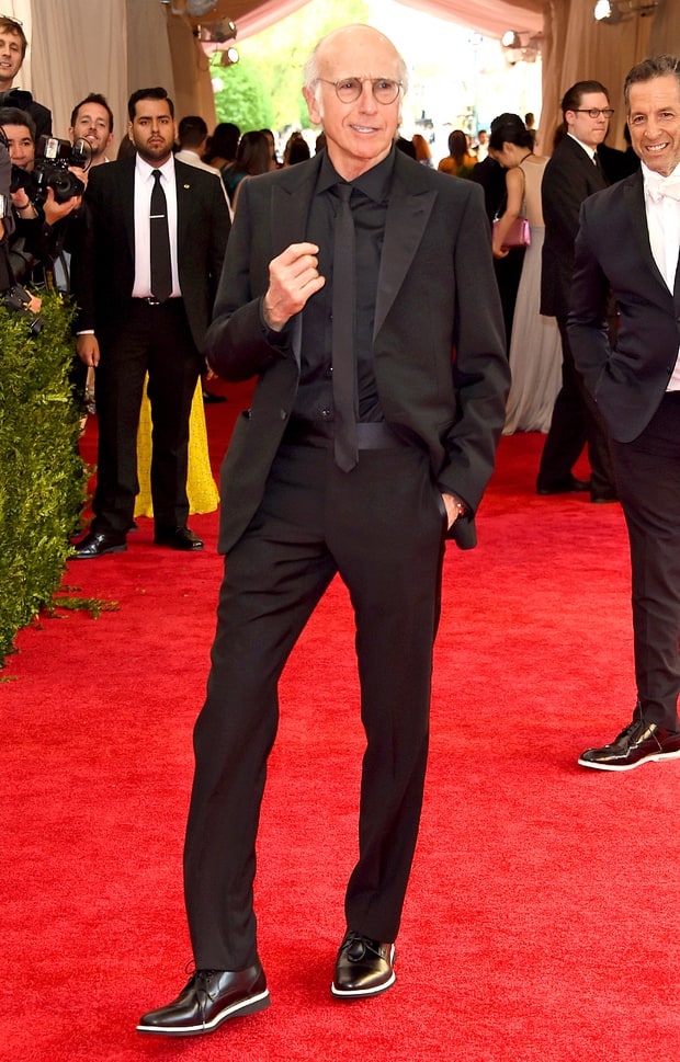 Larry David Met Gala 2015 BestDressed Men of the Night! Us Weekly
