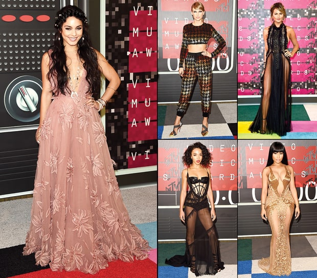 BestDressed Stars of the Night! MTV VMAs 2015 Red Carpet Best Dressed Stars Us Weekly