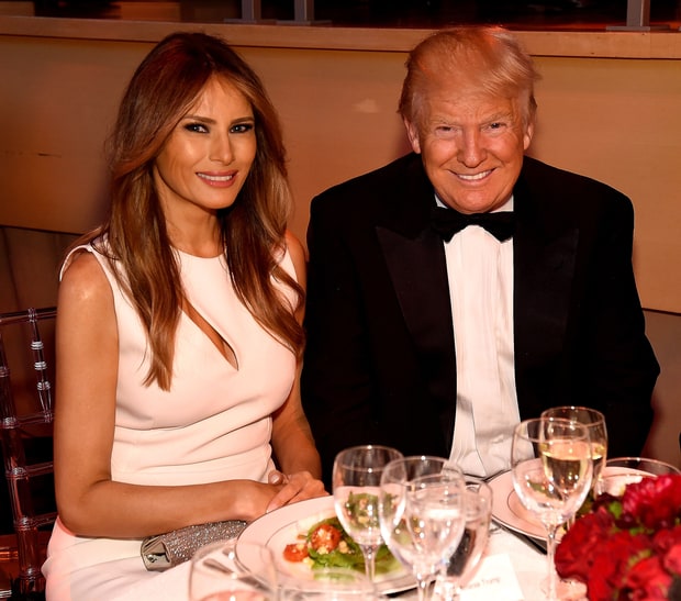 Melania and Donald Trump