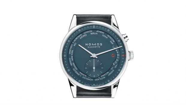Nomos Glashütte Zurich Worldtimer True Blue
