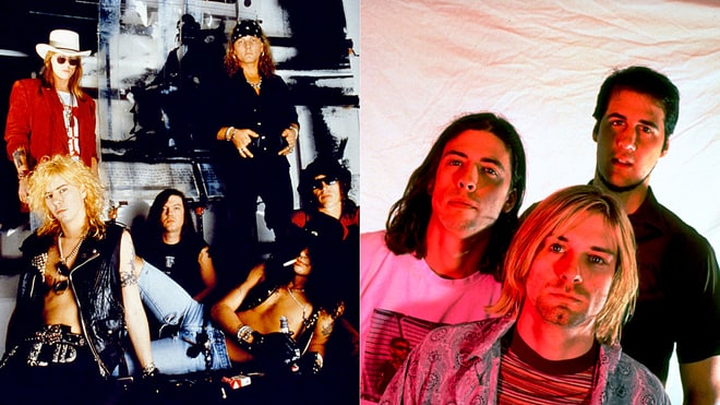 Guns N' Roses vs. Nirvana