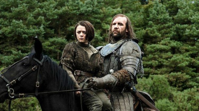 The Hound and Arya Team Up