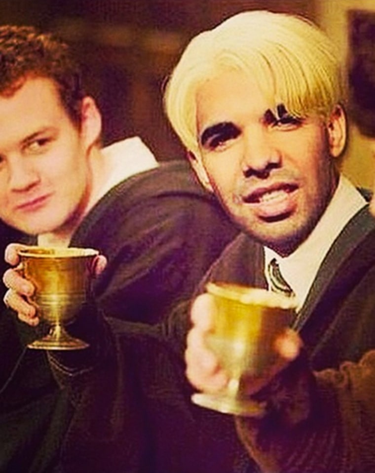 Drake Becomes "Drake-O Malfoy" in Funny Meme Posted By the Rapper: Pic