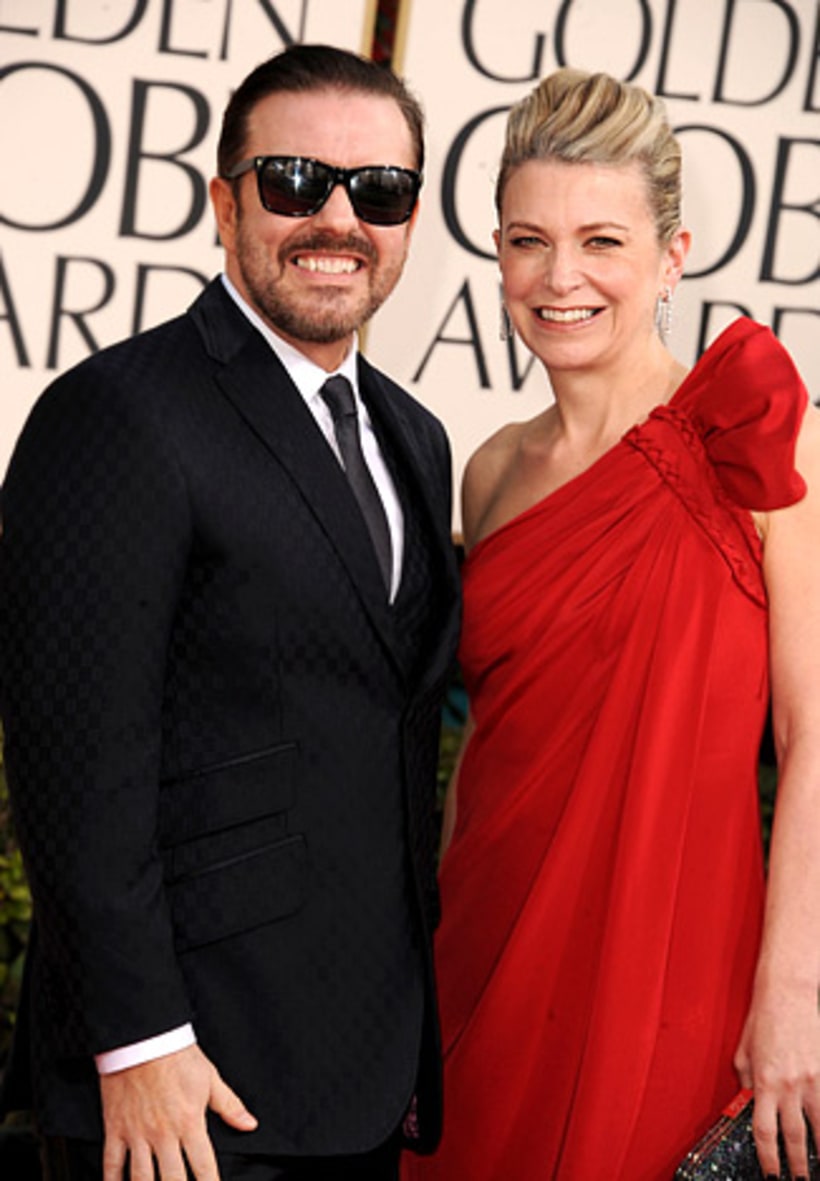 Ricky Gervais and Jane Fallon | Stars Who Haven't Wed - Yet! | Us Weekly