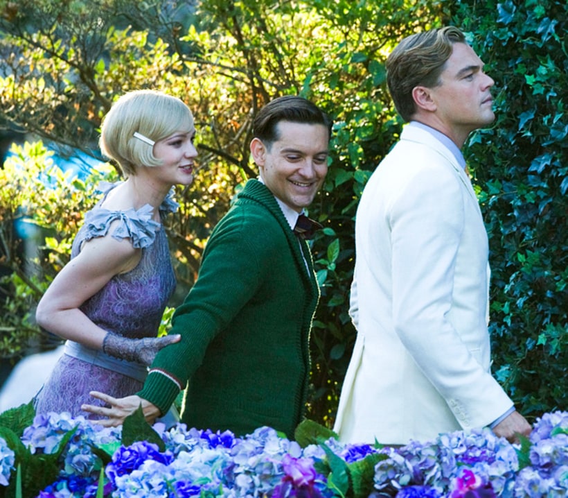 Carey Mulligan, Leonardo DiCaprio, Tobey Maguire Daisy, Nick and Gatsby! Hot Pics Us Weekly