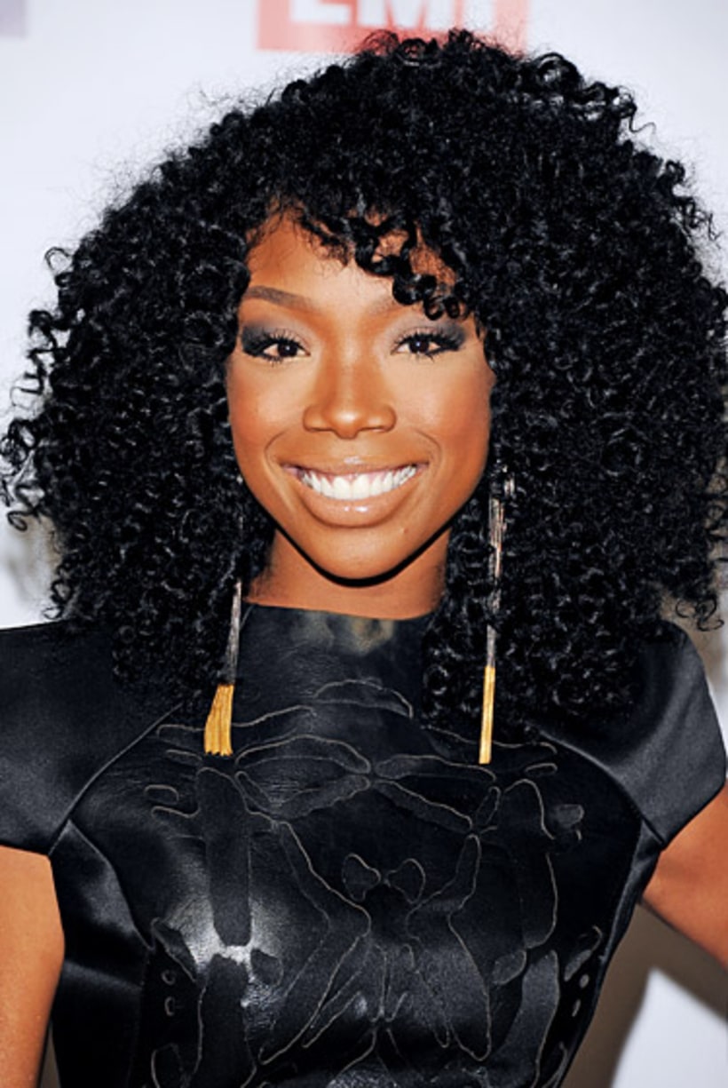 Brandy Norwood Music's Hottest Curly Haired Stars Us Weekly