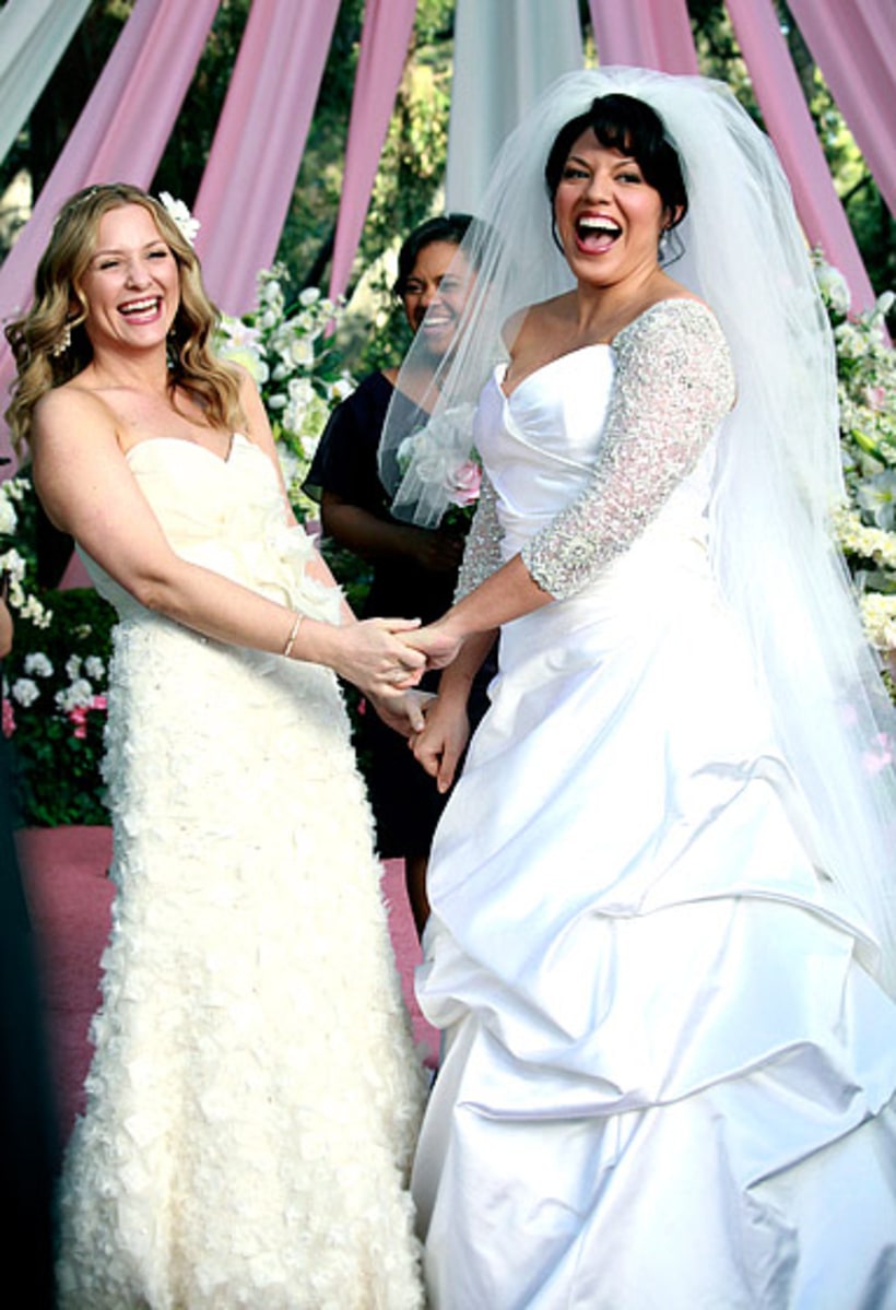 Grey S Anatomy Tv S Best Gay And Lesbian Couples Us Weekly