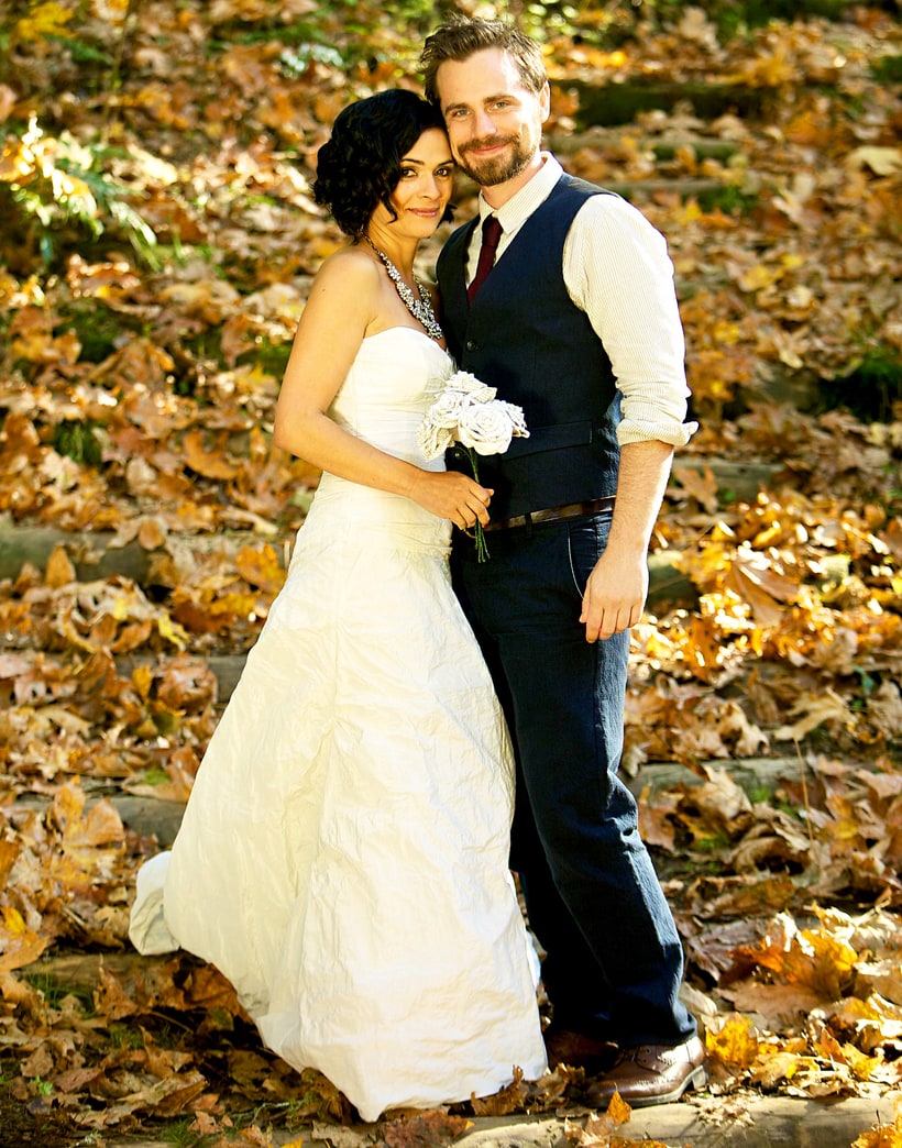 Rider Strong and Alexandra Barreto Celebrity Weddings 2013 Us Weekly