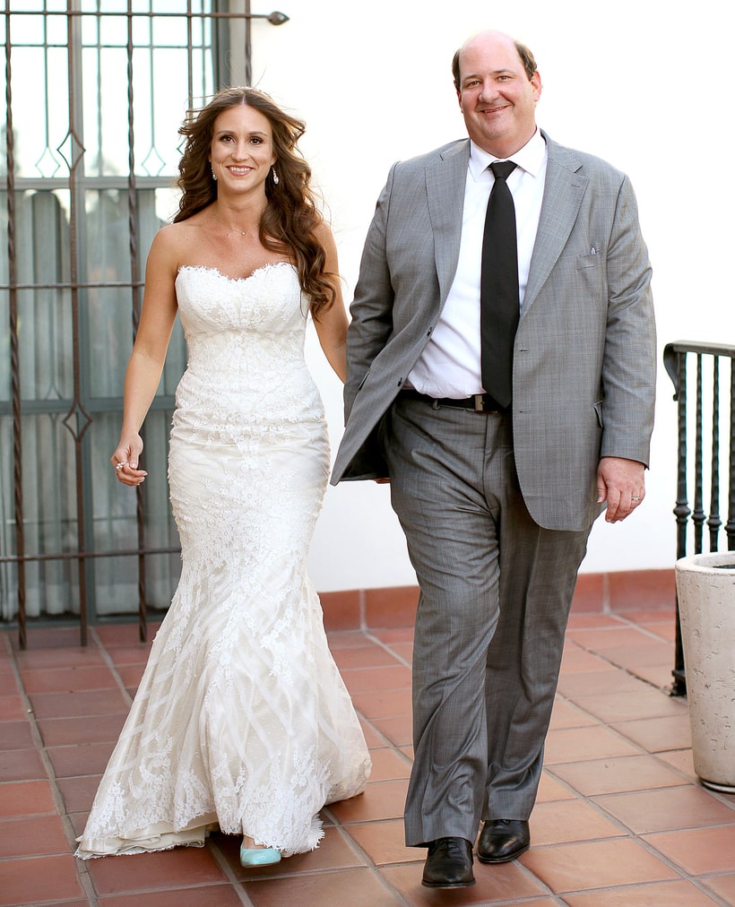 Brian Baumgartner and Celeste Ackelson Celebrity