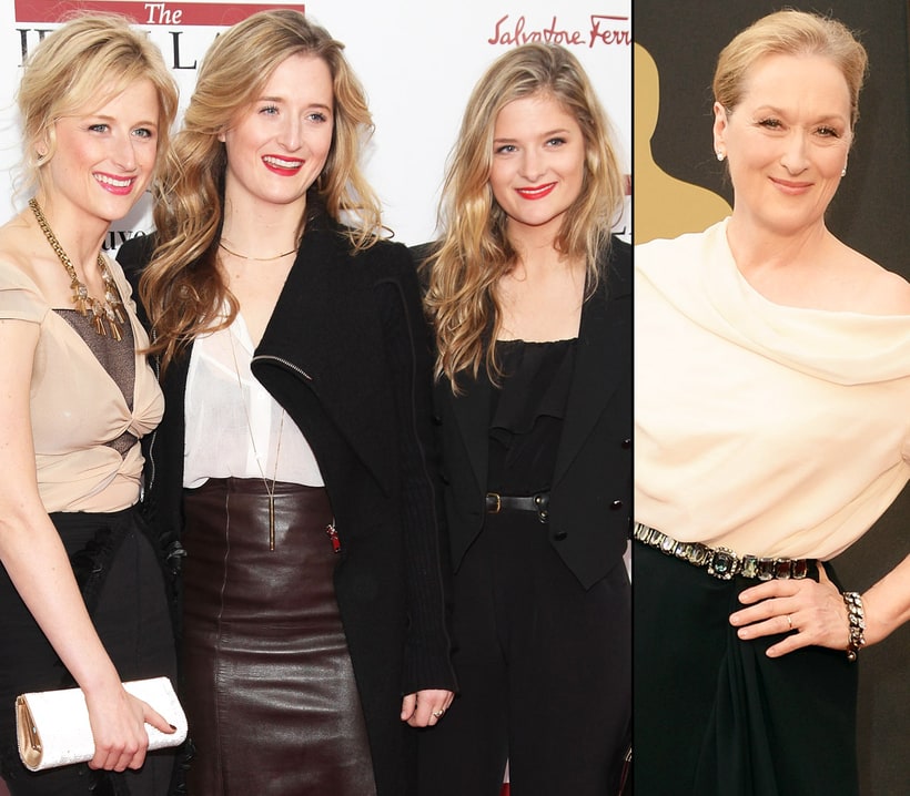Meryl Streep and Daughters Celebrities and Their Look-Alike Kids Us