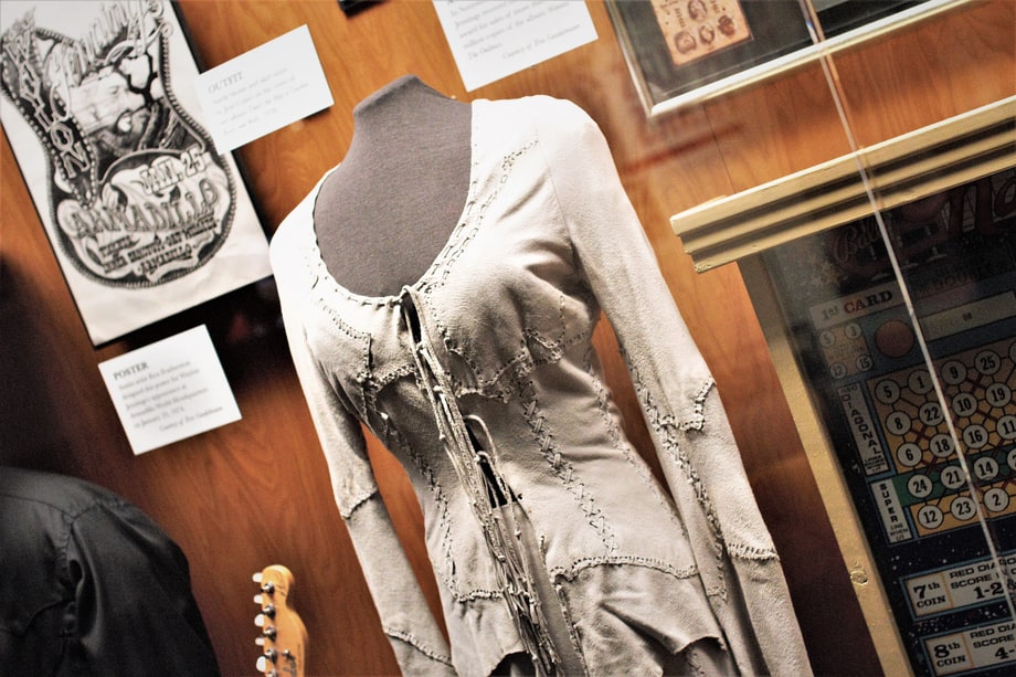 Jessi Colter's Suede Dress