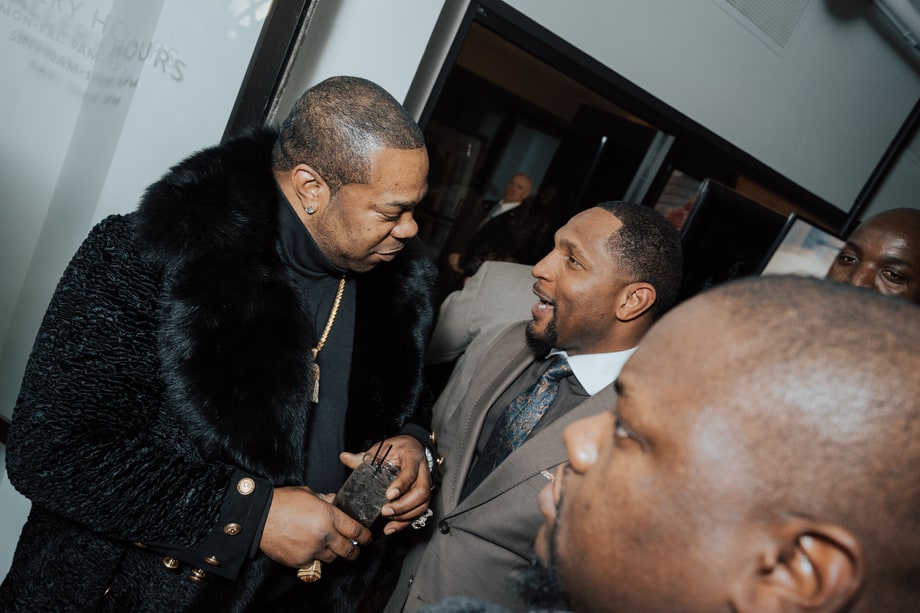 Busta Rhymes and Ray Lewis