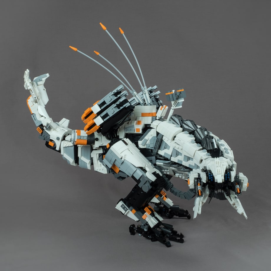 This isn't Herrmann's first Lego masterpiece