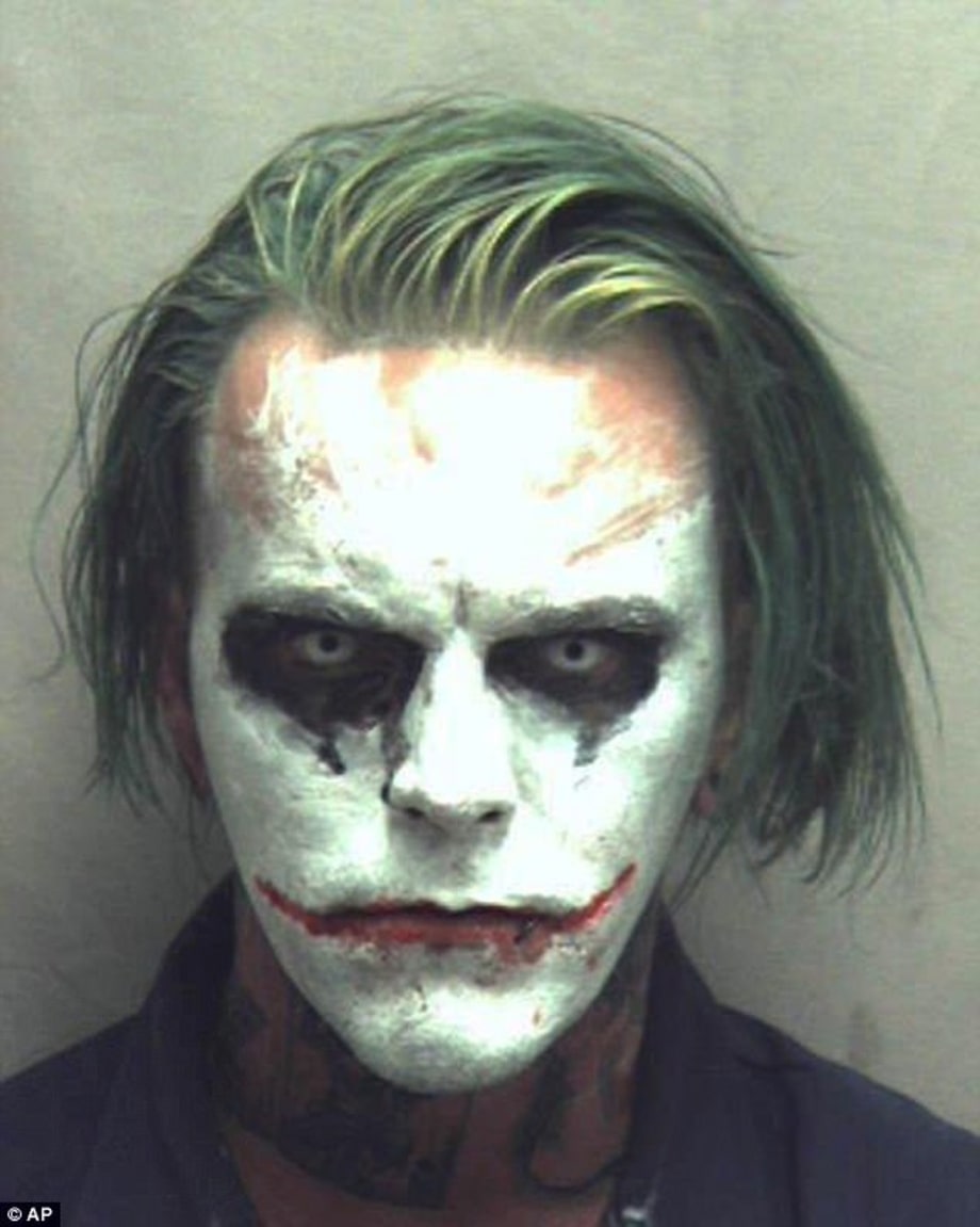 Guy Dressed As Joker Arrested For Wearing Mask