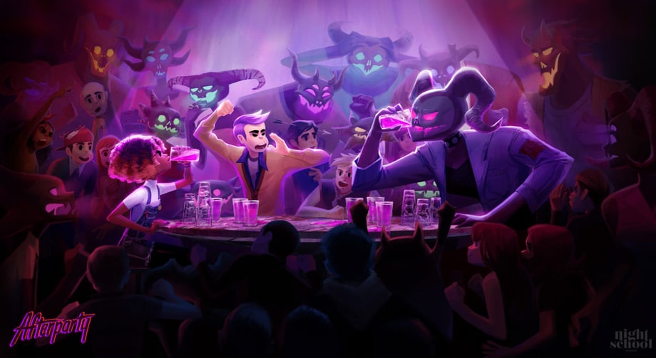 Tie One On With The Prince of Darkness in Night School's 'Afterparty'