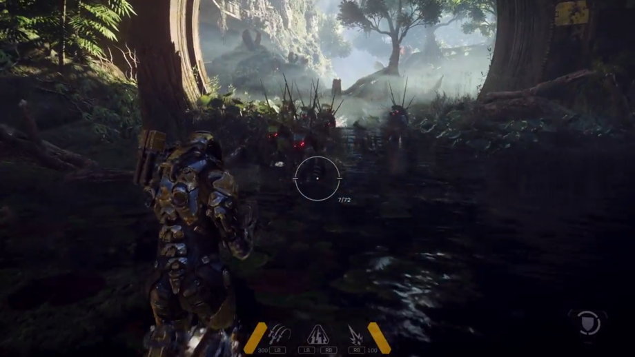 Combat gameplay is fast-paced over-the-shooter shooting – those nasty, small creatures are known as Scars