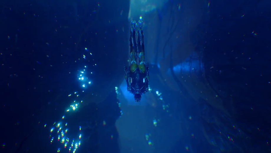 The Javelin exosuits work underwater as well