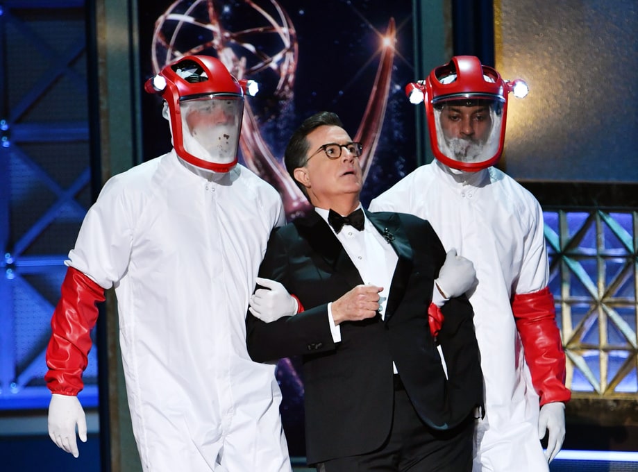 Best: Stephen Colbert, Emmys Host Extraordinaire